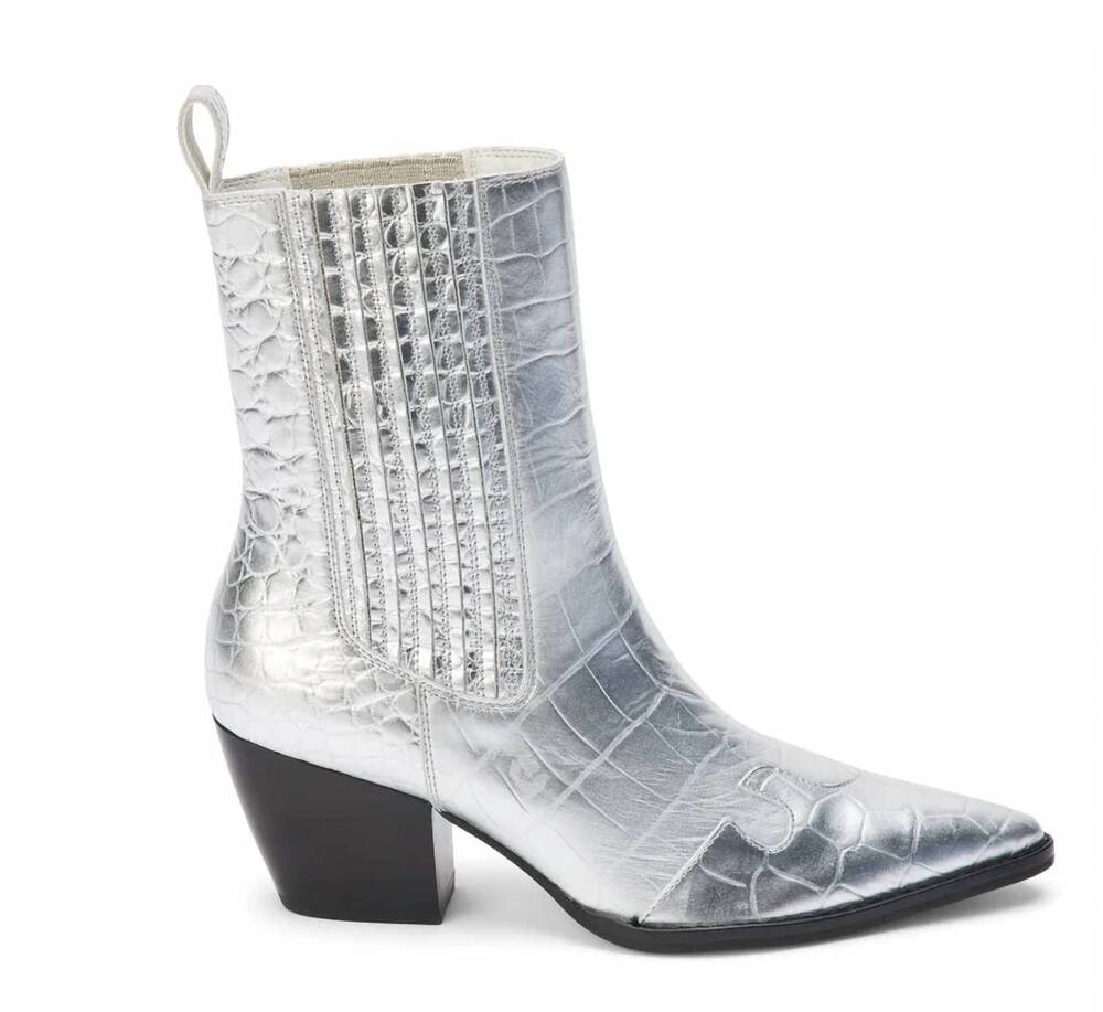 NEW MATISSE women's collins ankle boot in silver